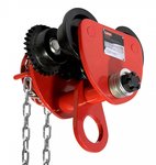 Loopkat 2 ton met kettingaandrijving voor takels