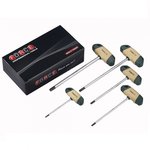 T-greep torx sleutelset 5 delig