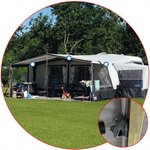 Voortent clips draaivergrendeling - set van 3 stuks