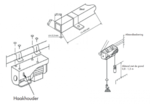 Elektrische takel 300/600kg