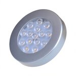 Opbouwspot 15-leds 12V 200lm Ø70x12mm