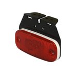 Markeringslamp 10-30V rood 110x45mm LED met houder