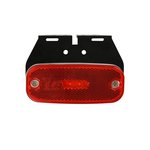 Markeringslamp 10-30V rood 110x45mm LED met houder