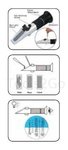 Refractometer voor accu, anti-vries en Adblue