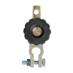 Accupoolklem (-) 12,5mm met stroomonderbreker