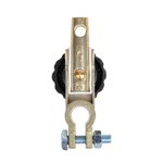 Accupoolklem (-) 12,5mm met stroomonderbreker