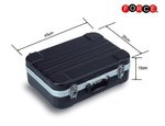 Black tool suitcase (rollable)
