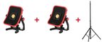 Dubbele flow led werflamp 2 x 50 w