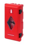 Brandblusserbox diameter 150-170mm rood/rood met zichtvenster