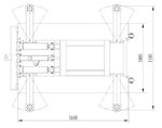 Schaarlift 3 ton