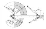 2 koloms hefbrug 5 t bovenverbinding