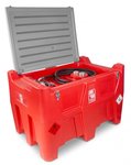 Tank diesel rood pe 440 liter, pomp 12v