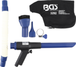 Bgs Technic Perslucht-zuig- / blaaspistool omschakelbaar 9-delig