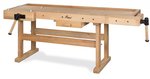 Zware houten werkbank - 2100x700 mm