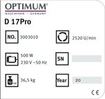 Tafelboormachine diameter 16mm, 565x275x840mm