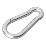 Karabijnhaak metaal 5x50mm x10 stuks