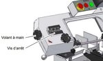 Mobiele bandzaag - daalvoeding diameter 128mm