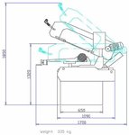 Stationaire bandzaag diameter 255mm