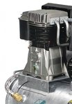 Riemaangedreven olie compressor verzinkte ketel 10 bar, 139kg - 200 liter