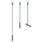 Dekzeil spanner blauw 280mm - set van 4 stuks
