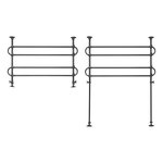 Bagage- & hondenrek 2x2-buizen metaal