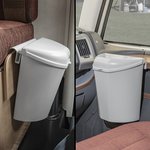 Afvalbak met deksel 6L voor caravan/camper