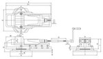 Hydraulische freesklem / machineklem