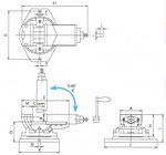 Mechanische 2-assig machineklem