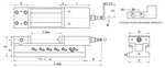 Mechanisch-hydraulisch machineklem euroline 100mm