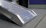 Alu oprijplaat plooibaar 200kg
