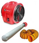 Ventilator MV400PP met accessoires