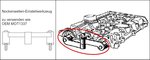 Bgs Technic Motorafstelset voor Renault, Volvo, Ford 16V, 20V Benzin