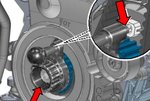 Bgs Technic Krukasvergrendelgereedschap voor VAG 1.4, 1.6, 2.0 TDI (EA288)