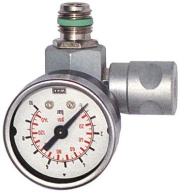 Drukregelaar inline met manometer