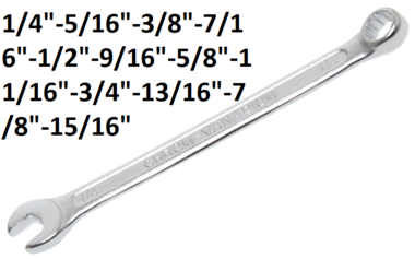 Bgs Technic Combinatiespanner 1/4