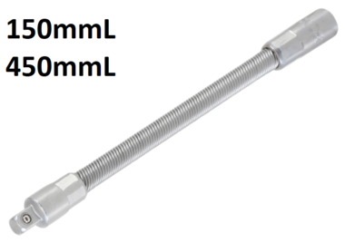 Bgs Technic Verlengstuk flexibel 6,3 mm (1/4) 150 mm
