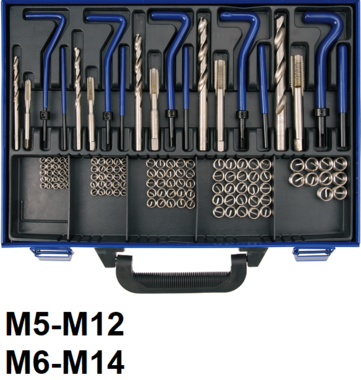 Bgs Technic Schroefdraad reparatieset M5-M12