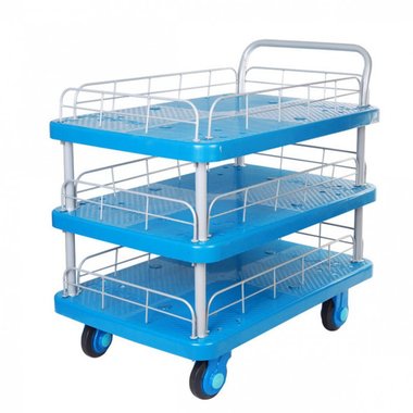 Platformwagen 300kg 3 laadvakken