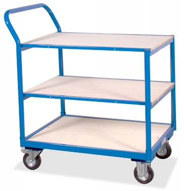 Plateauwagen 3 legborden 250kg