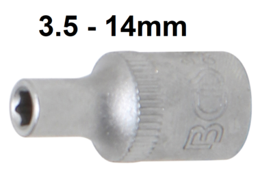 Bgs Technic 1/4  pro torque dop, 3,5 mm