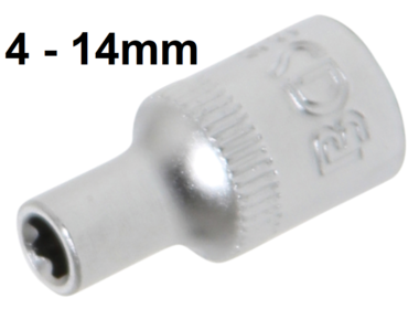 Bgs Technic 1/4  super lock dop, 4 mm
