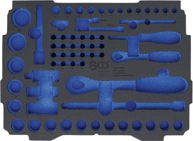 Koffer inlegmodule voor Art. BOXSYS1 & 2 leeg voor Art. 3351