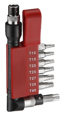 Bit set Torx 8 delig