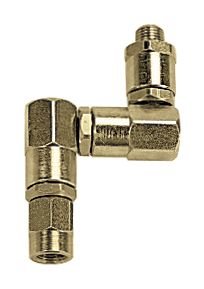 Triple swivel joint