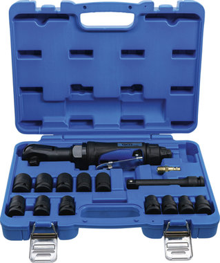 Lucht ratelsleutelset 12,5 mm (1/2) 102 Nm 14-dlg