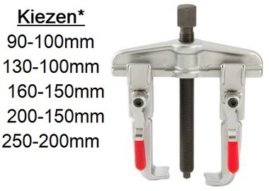 Universele snelspantrekker 2-armig
