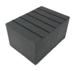 Kleine rubber blok 102 x 75 x 54