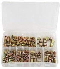 Remleiding moeren assortiment 135 pcs