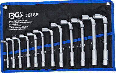 Soksleutelset 8 - 19 mm 12-dlg