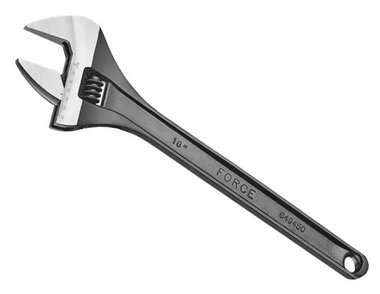 Adjustable gauged wrench 450mmL (left-threaded)